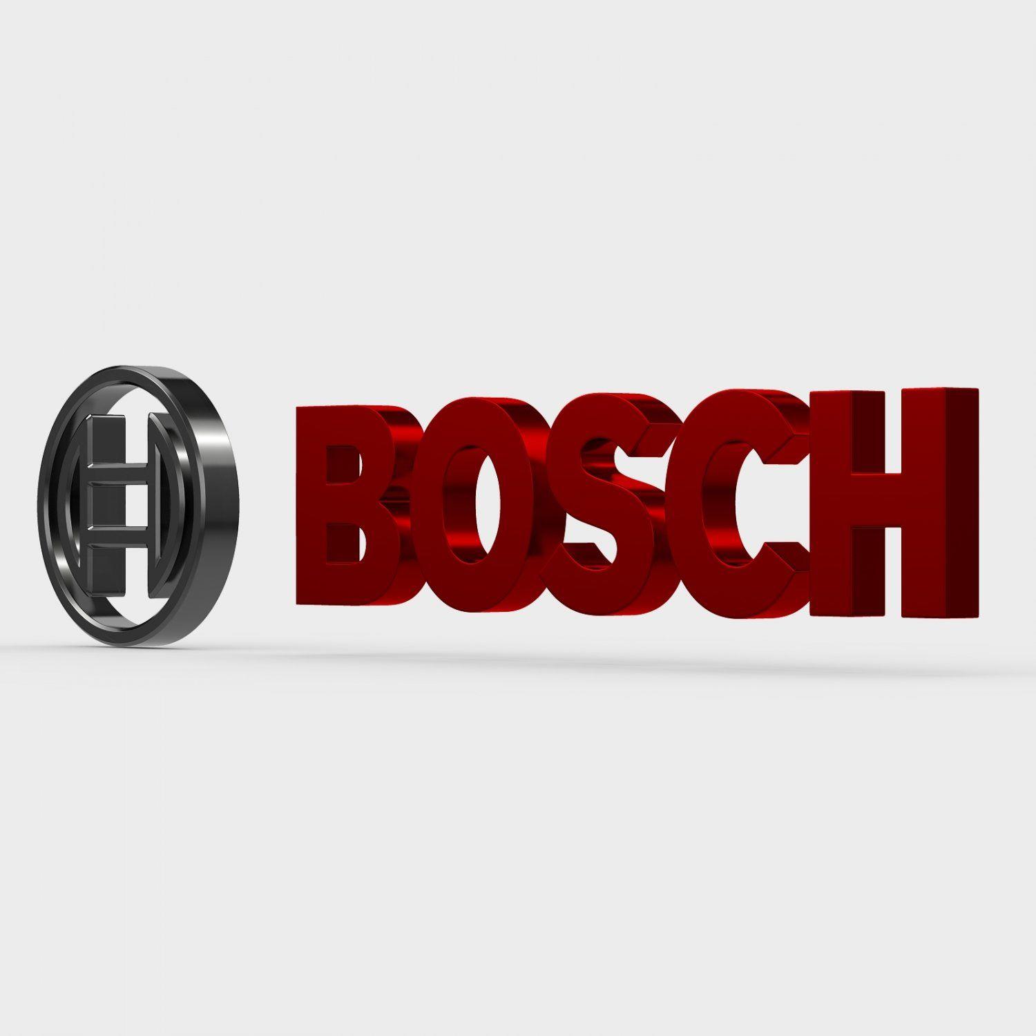 Bosch Logo - Bosch logo 3D Model in Other 3DExport