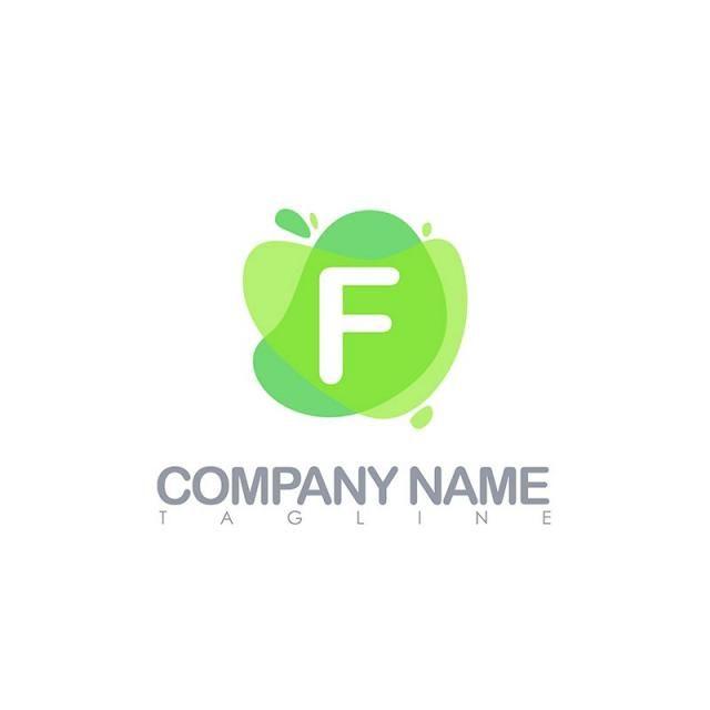 Modern F Logo - F logo modern template Template for Free Download on Pngtree