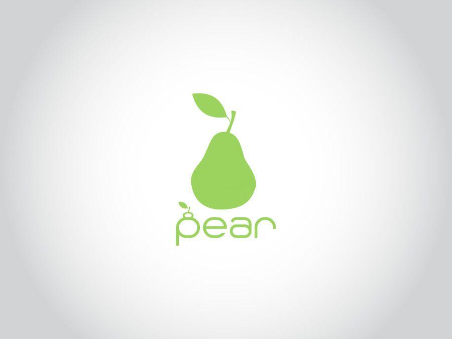 Pear Logo - Entry by alexvirlan for Pear logo with green