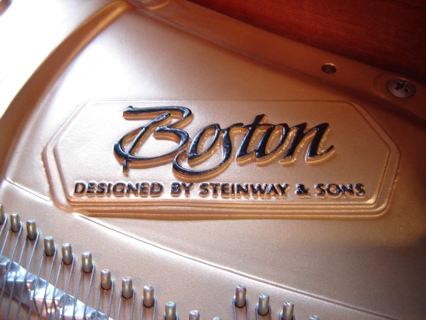Boston Piano Logo - Boston Piano Model GP Built in 2008 on for $16400