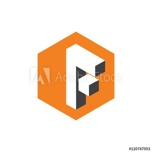 Modern F Logo - Modern F Logo Image Vector Icon this stock vector and explore
