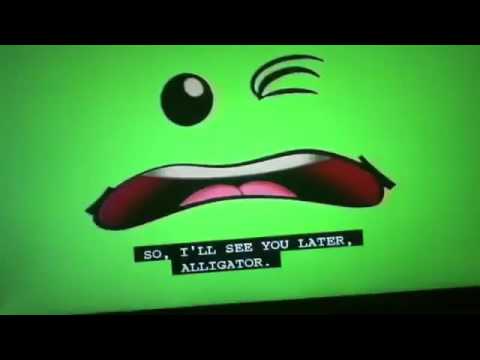 Alligator Face Logo - Nick Jr Face See You Later Alligator After While Crocodile - YouTube