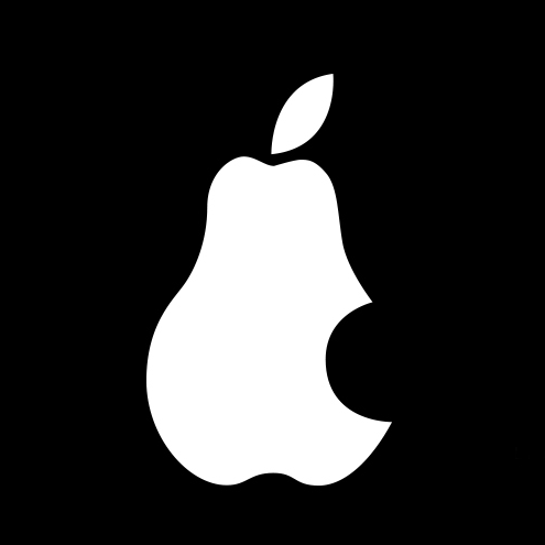 Pear Logo - This is not an Apple or Pear ? Logo of a French