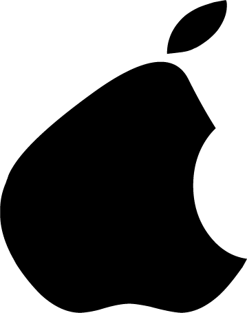 Pear Logo - Open source design – Vector Apple vs Pear logo | Pappmaskin.no
