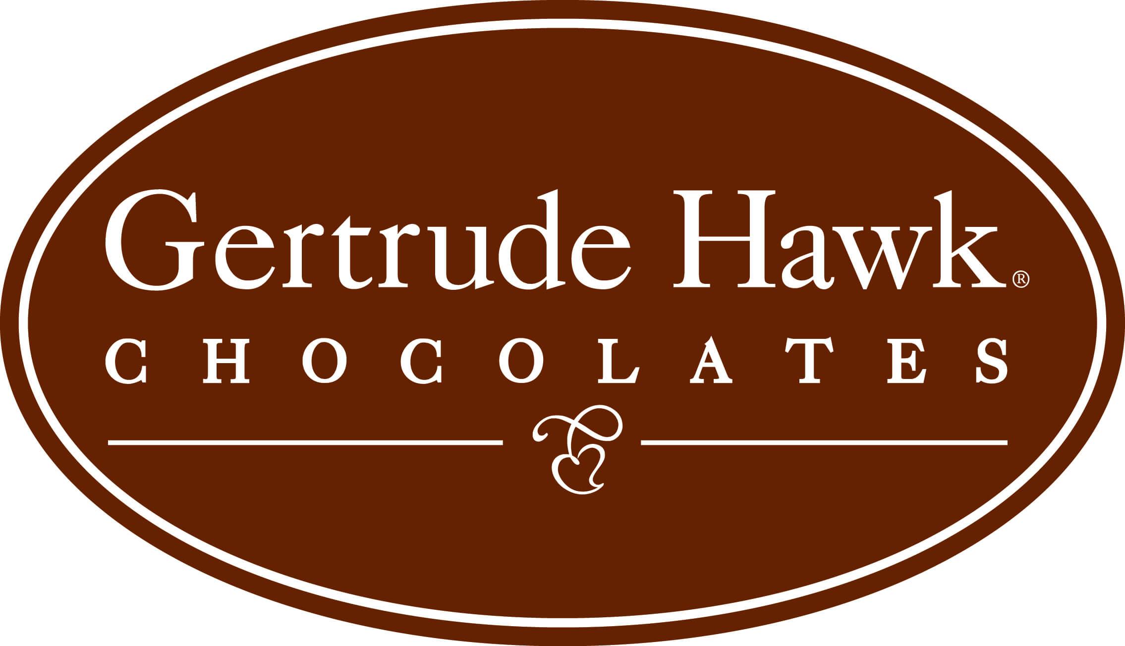 Brown Hawk Logo - Gertrude Hawk Chocolates