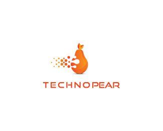 Pear Logo - Techno Pear Designed by MDS | BrandCrowd