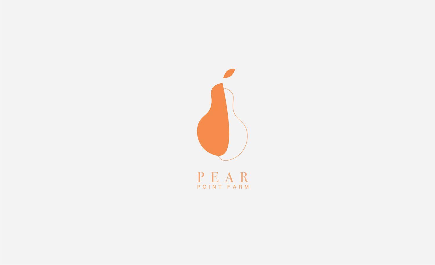 Pear Logo - Upmarket, Conservative, Tourism Logo Design for Pear Point Farm by ...