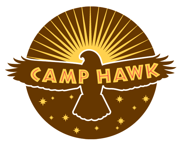 Brown Hawk Logo - Camp Hawk