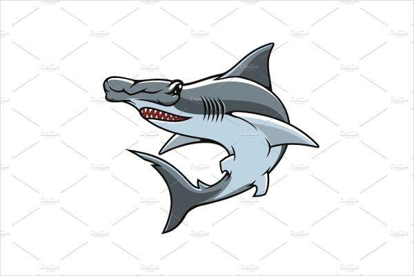 Hammerhead Shark Logo - Shark Logos Sample, Example, Format. Free & Premium Templates