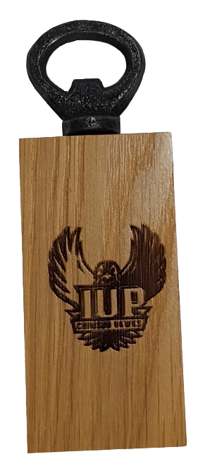 Brown Hawk Logo - Bottle Opener, Wooden, Full Hawk Logo | The Co-op Store