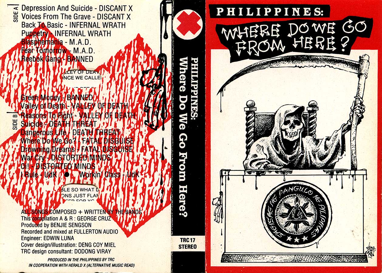 Twisted Red Cross Logo - v.a. - Where Do We Go From Here? - 1989 | BRAVE NEW WORLD
