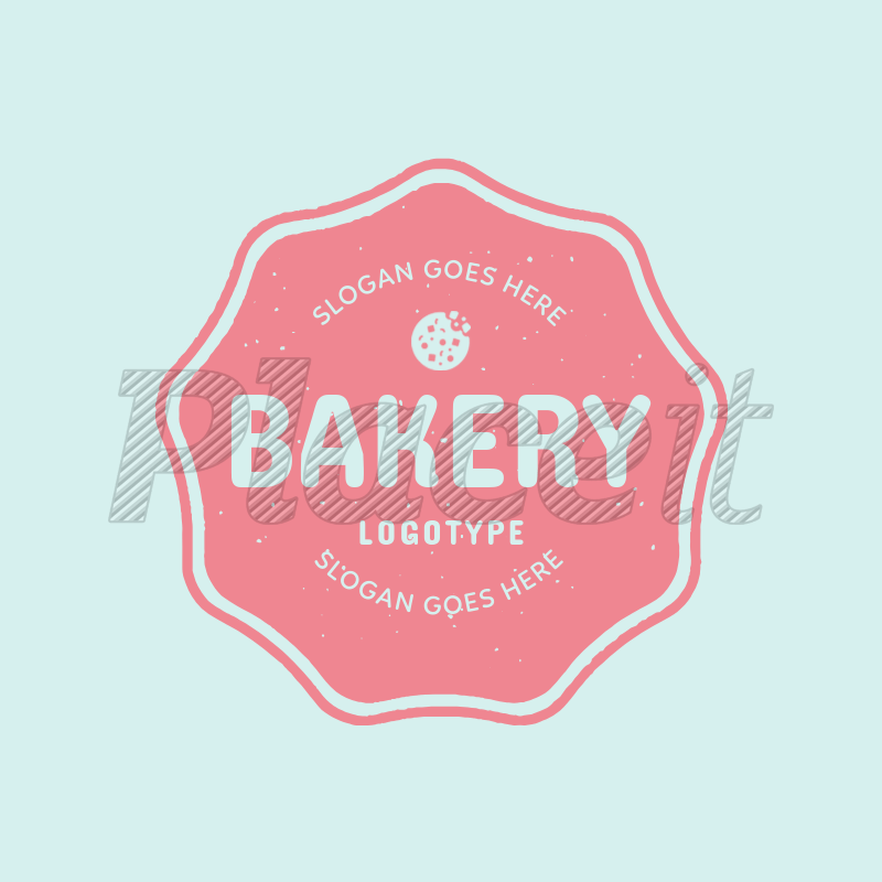 Bakery Logo - Placeit - Pink Bakery Logo Maker