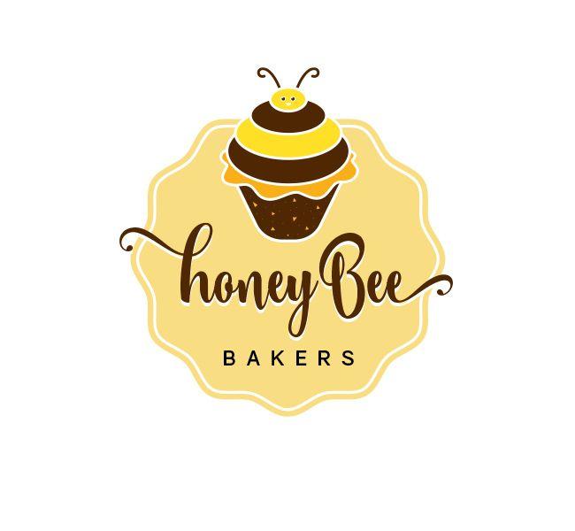 Baking Logo - Honey Bee Bakery Logo & Business Card Template