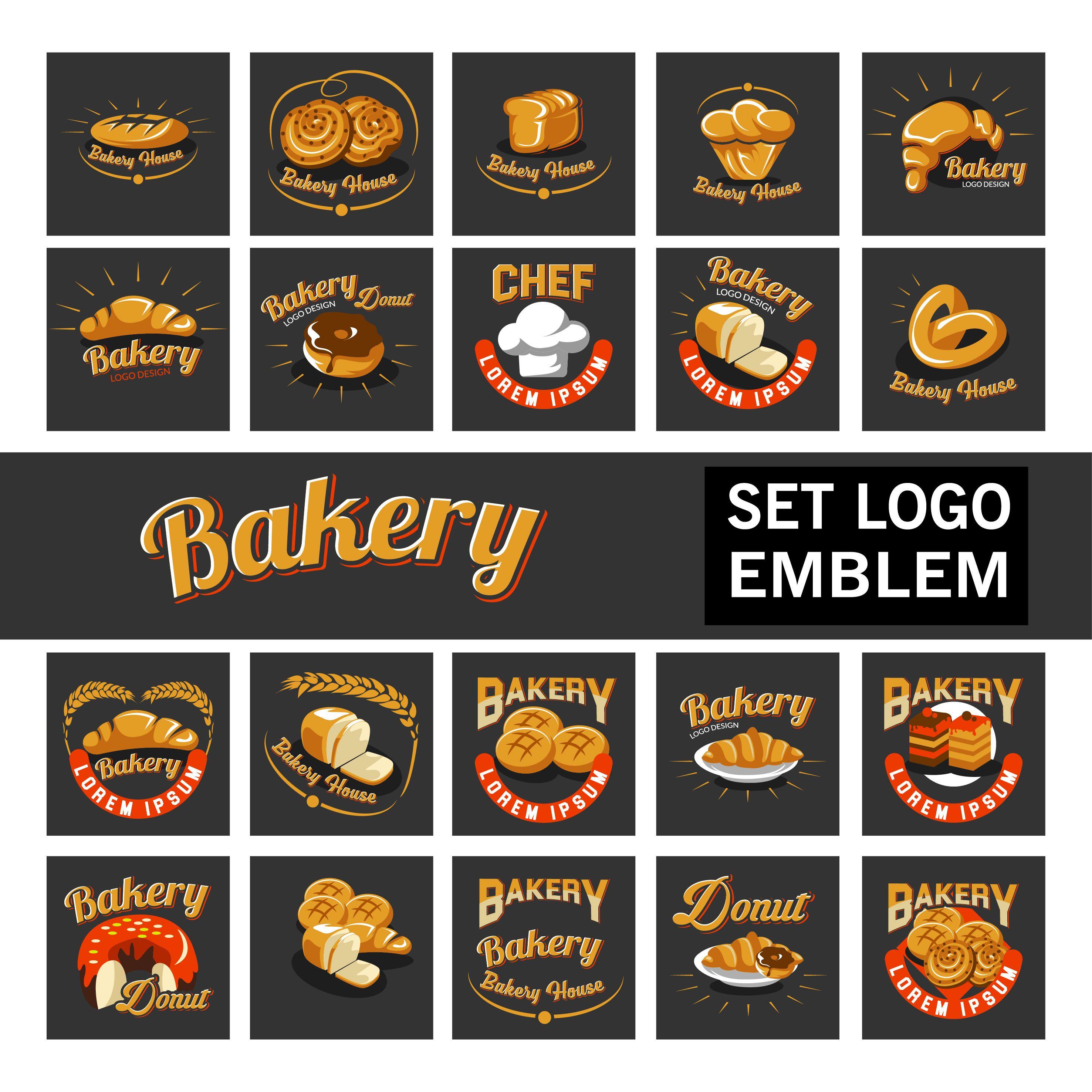 Backery Logo - Bakery Logo Emblem