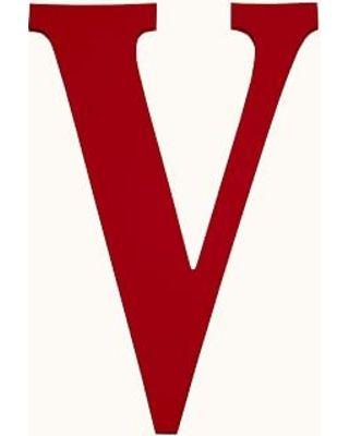 Painted Red V Logo - Amazing Deals on Mini Harper Painted Letter, Red, V