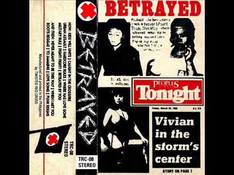 Twisted Red Cross Logo - BETRAYED Self Titled 1986 Full Album Twisted Red Cross Pinoy Punk