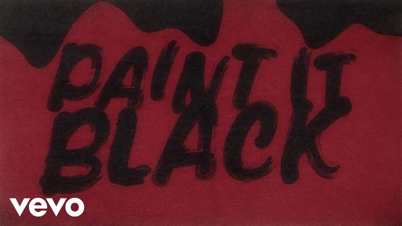 Painted Red V Logo - The Rolling Stones It, Black (Official Lyric Video)