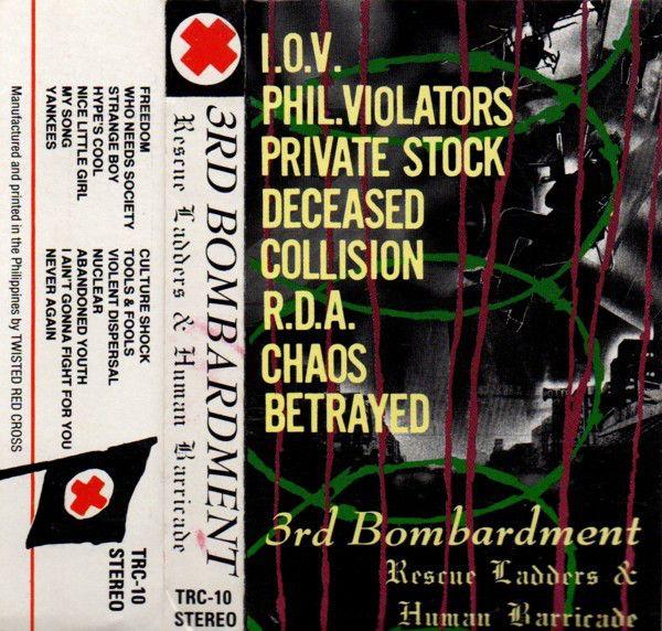 Twisted Red Cross Logo - 3rd Bombardment - Rescue Ladders & Human Barricade (Cassette ...