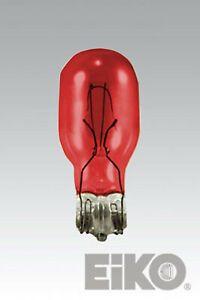 Painted Red V Logo - Eiko 918R 12.8V .56A 7W T-5 Wedge Base (Painted Red) Lamp Bulb ...