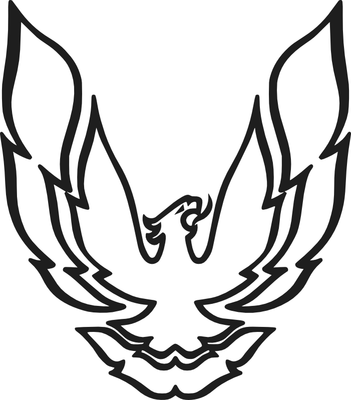 Firebird Logo - Pontiac Firebird Trans Am Logo Style A, B&M Expressions