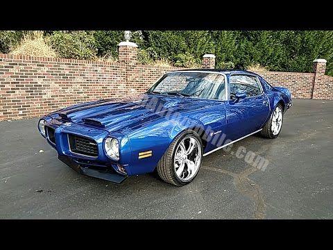 Old Firebird Logo - 1973 Pontiac Firebird Candy Blue for sale Old Town Automobile in Maryland