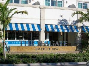 Seagate Hotel and Spa Logo - In Delray Beach, Florida….the Seagate Hotel & Spa….has just opened ...