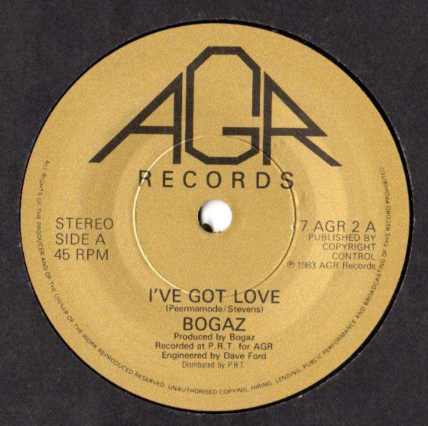 Got Love Logo - Bogaz - I've Got Love (Vinyl, 7