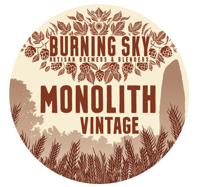 Ale 8 Logo - Burning Sky - Monolith Vintage Wild Dark Ale 8% 750ml bottle – all ...
