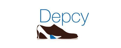 Brown Shoe Company Logo - Depcy Logo | Shoe Logos | Logo design, Logos, Design