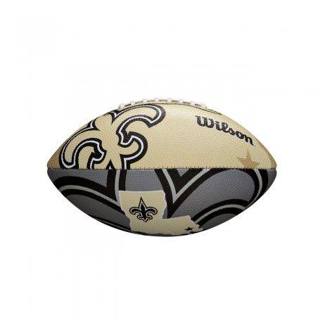 Saints Football Logo - New Orleans Saints Wilson NFL Team Logo Junior Football
