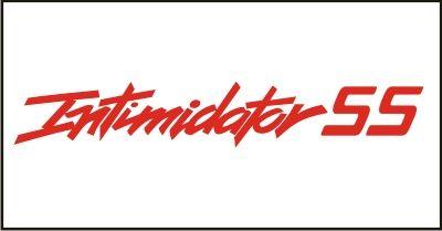 Intimidator Logo - Intimidator SS Windshield Decal Century Sound and Security