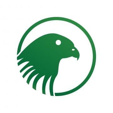 Bird with Green Circle Logo - Circle Logo PNG Image. Vectors and PSD Files