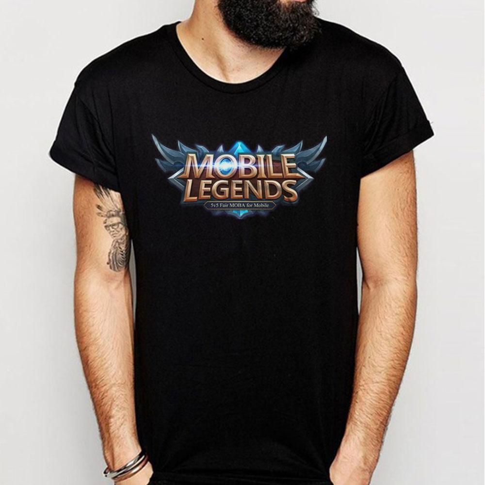 Mobile Legends Logo - Lowered Mobile Legend Logo Men'S T Shirt - Bluebandanashirtp