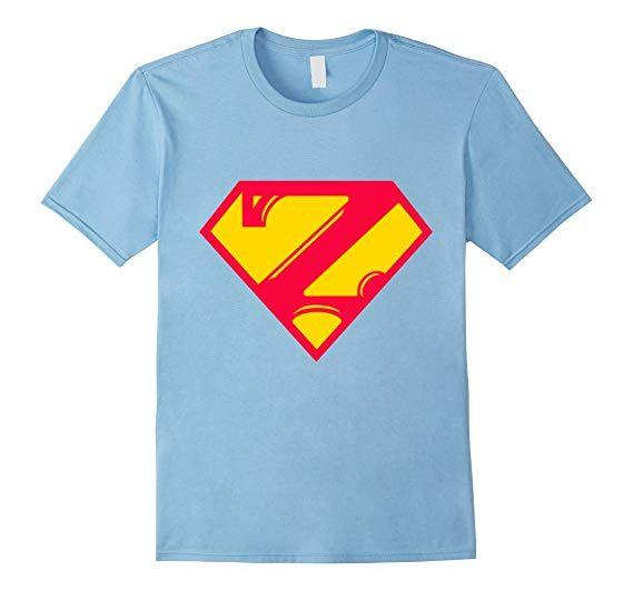 Super Z Logo - Super Z Comic Book Emblem Logo Super Hero Shirt: Clothing