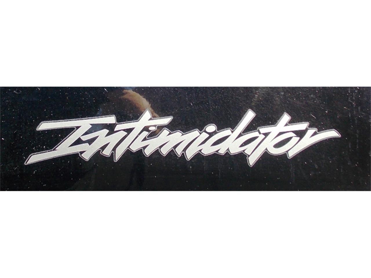 Intimidator Logo - Chevrolet Monte Carlo SS Intimidator. ClassicCars.com