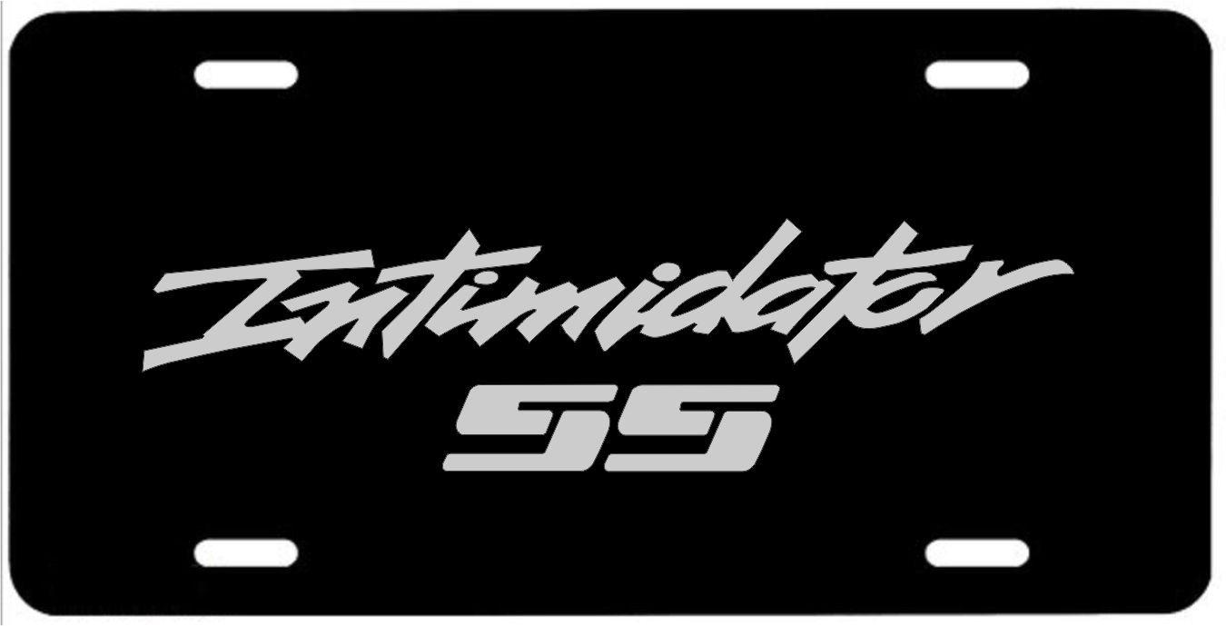 Intimidator Logo - INTIMIDATOR SS metal license plate chevy truck embem