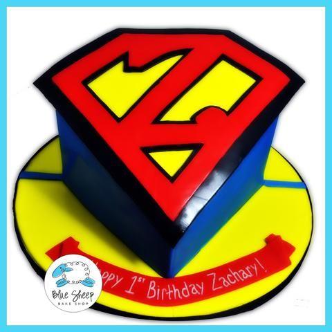 Super Z Logo - Super Z Cut Out Cake | Blue Sheep Bake Shop