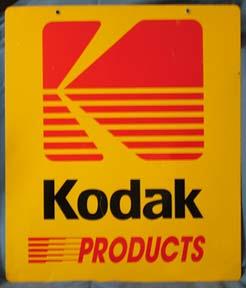 Old Kodak Logo - Jack and Beverly's Kodak Advertising Signs