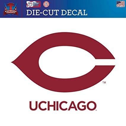 Chicago Maroons Logo - Amazon.com : Victory Tailgate Chicago Maroons University of Die-Cut ...