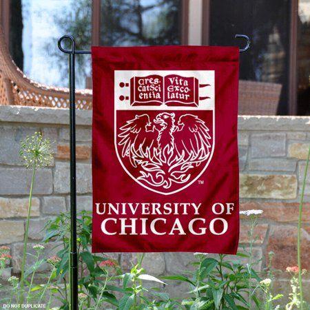 Chicago Maroons Logo - Chicago Maroons 13 x 18 College Garden Flag