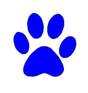 Blue Paw Logo - Greater Western All Breeds, Obedience & Agility Cl