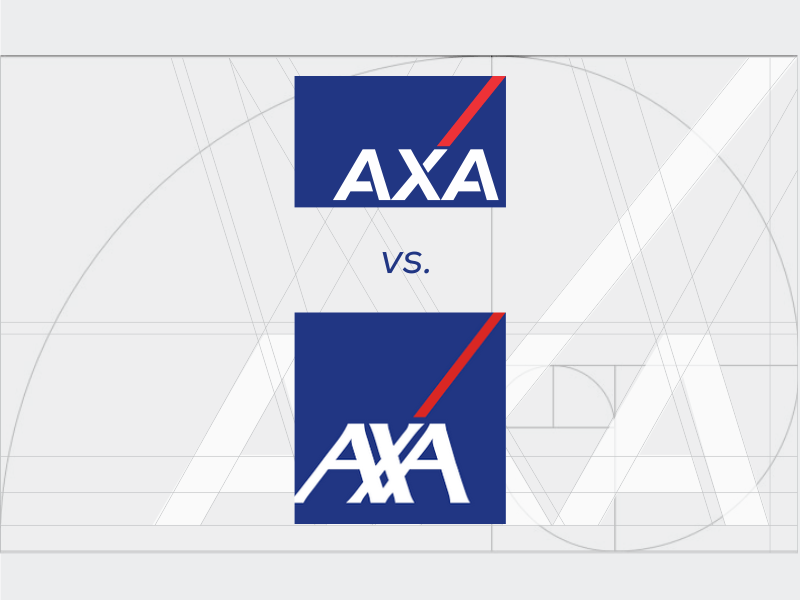 AXA Logo - AXA logo redesign