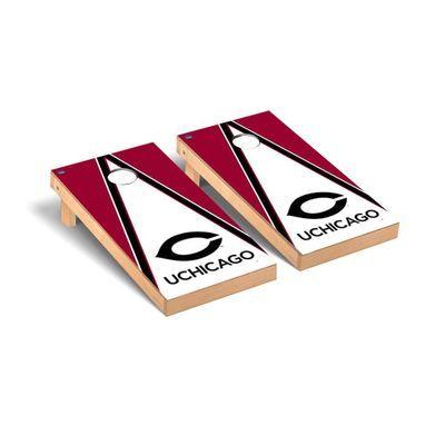 Chicago Maroons Logo - University of Chicago Maroons Cornhole Boards & Sets | Victory Tailgate