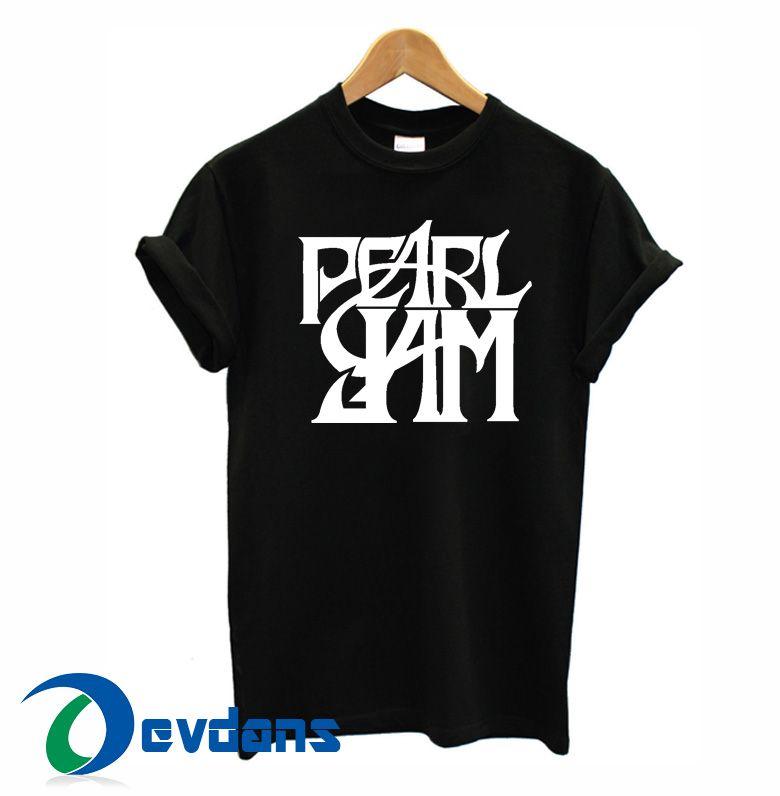 Pearl Jam Band Logo - Pearl Jam Band Logo T Shirt Men, Women Adult Unisex Size S To 3XL