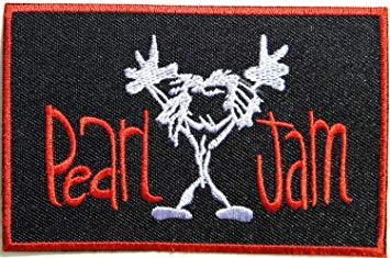 Pearl Jam Band Logo - Pearl Jam Heavy Metal Rock Punk Band Logo Music Patch Sew Iron