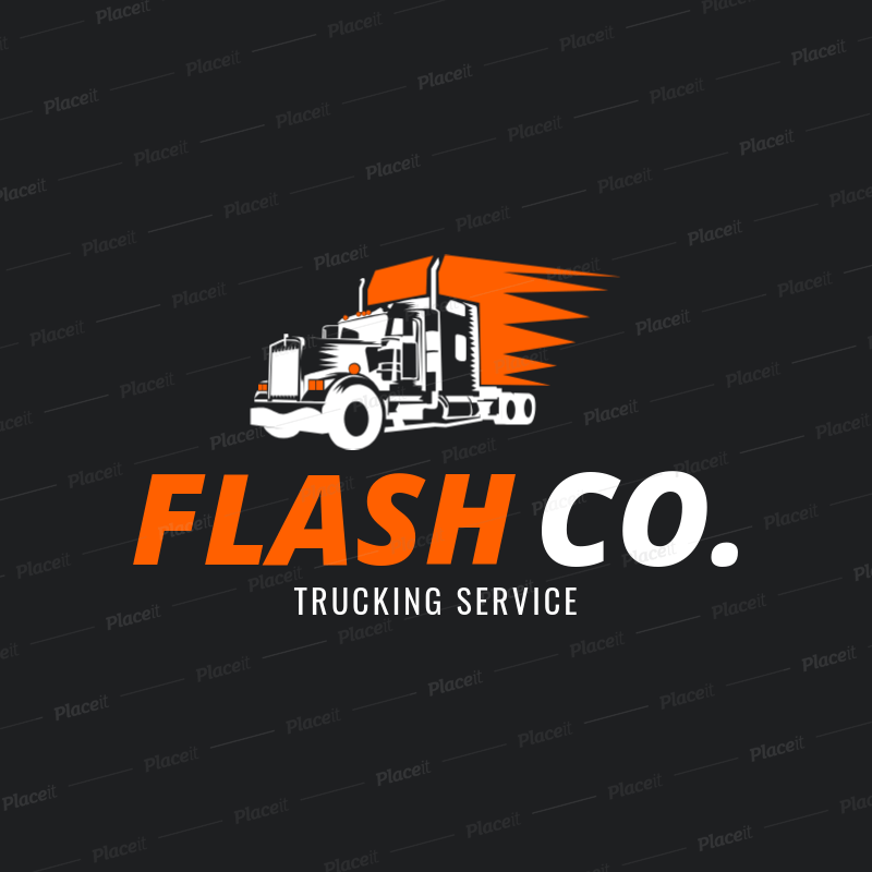 Trucking Co Logo - Placeit - Logo Maker to Design Trucking Company Logos
