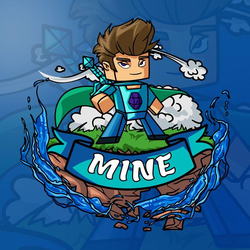 Minecraft Server Logo - Minecraft Logo Template 02 - Minecraft Logo maker - Minecraft Logo maker