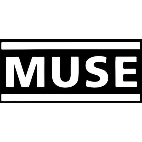 Muse Logo - Muse Decal Sticker - MUSE-BAND-LOGO | Thriftysigns