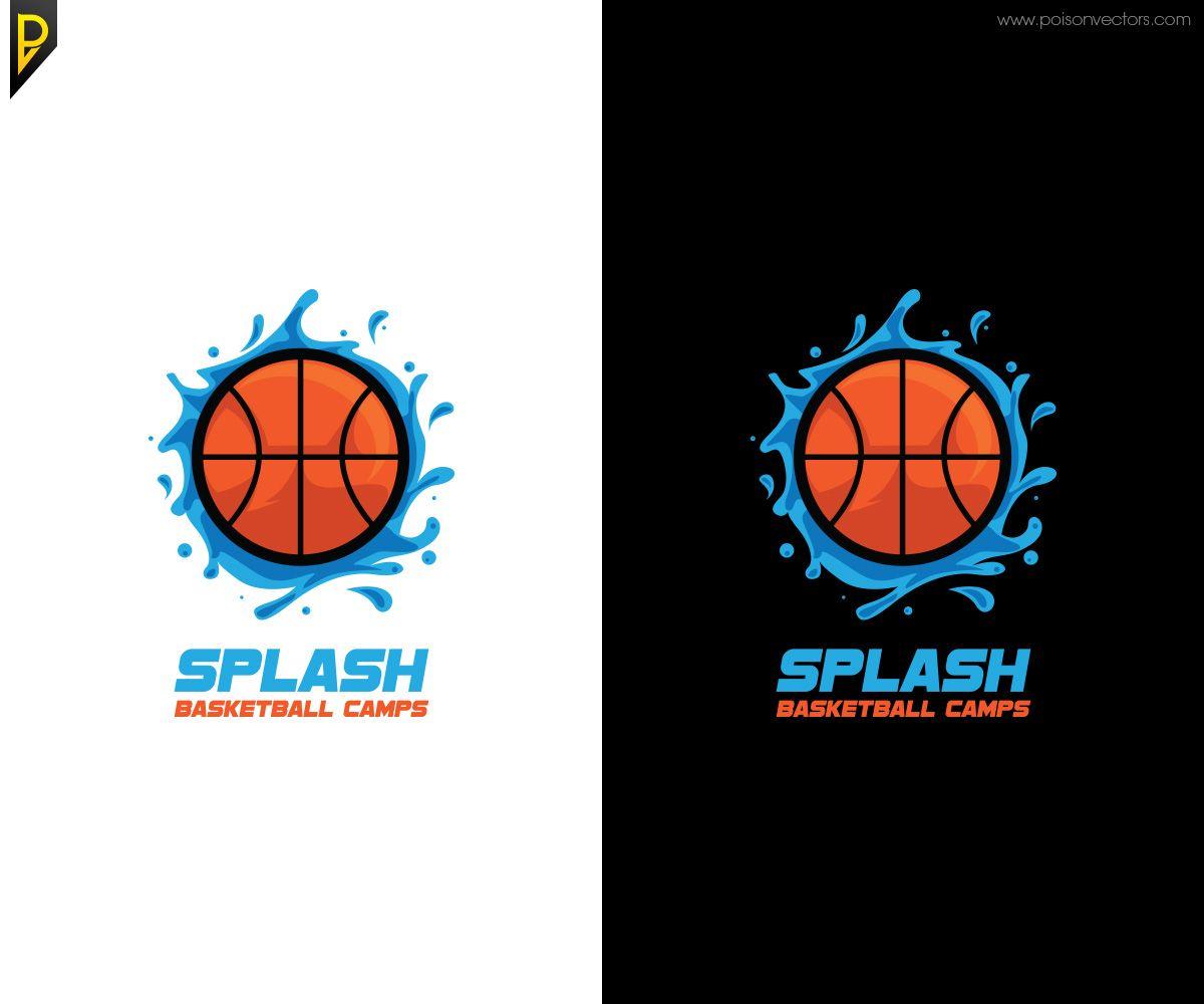 Basketball Graphic Design Logo - Business Logo Design for Splash Basketball Camps