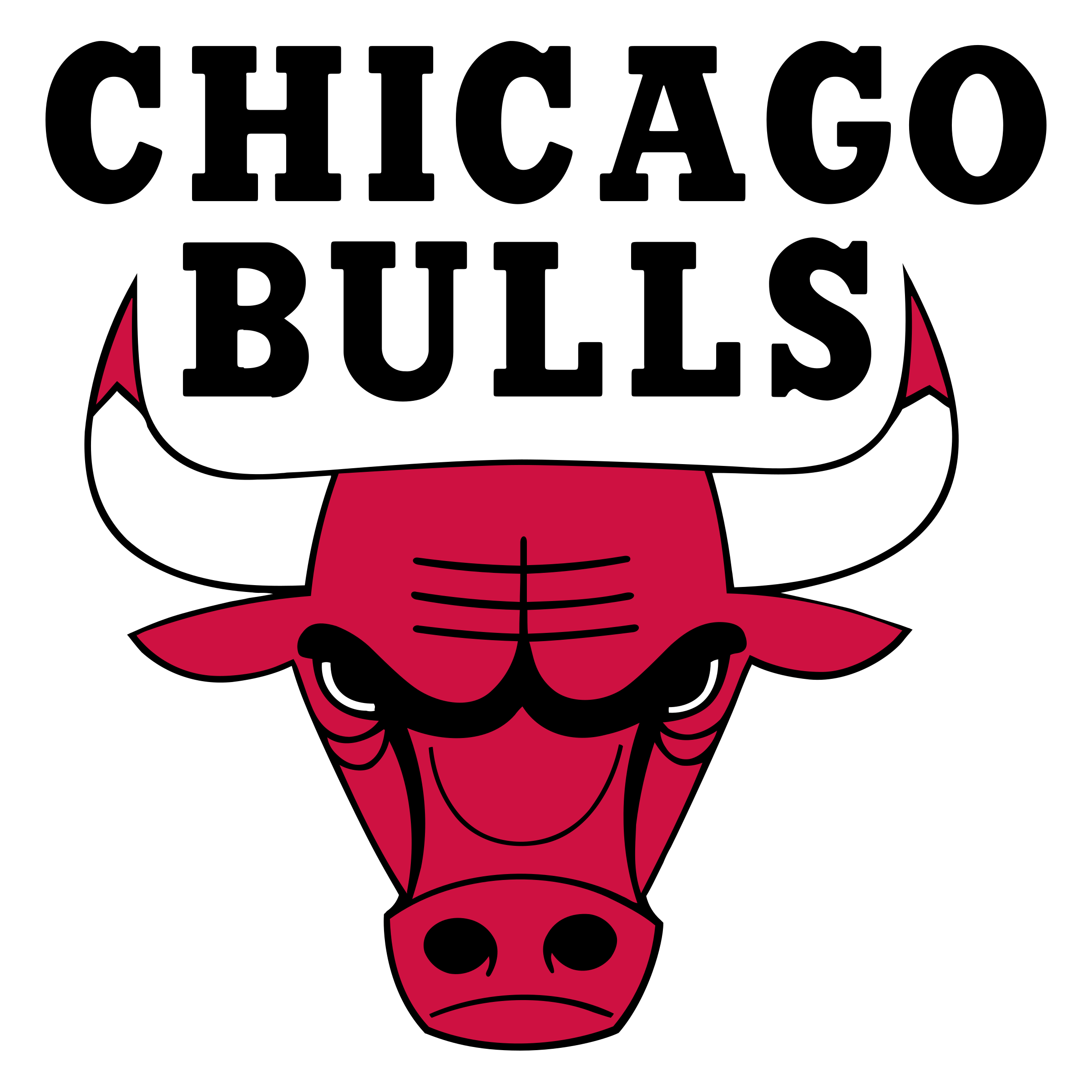 Bulls Logo - Chicago Bulls Logo PNG Transparent & SVG Vector - Freebie Supply